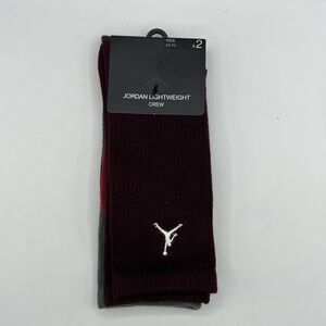 Nike Jordan Kids' Dip Dye Crew Socks 2 Pack Size 5Y-7Y NEW